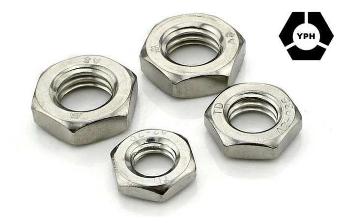 DIN439 Hex Jam Nut Stainless Steel