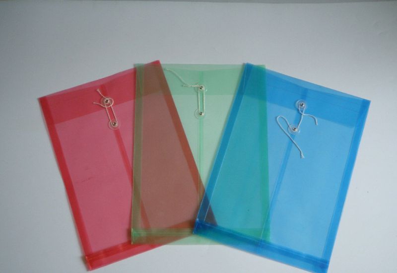 High Quality Office Supplies Paper File Holder (plastic file bag)