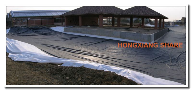 HDPE Dimple Geomembrane Composite Geotextile for Artificial Soccer Field