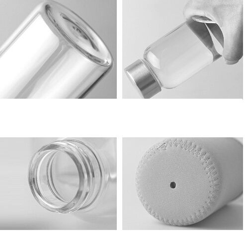 Heat Resistant High-Borosilicate Glass Bottle