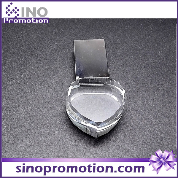 High-End Heart 8GB Mini Crystal USB Flash Drive