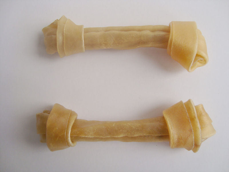 Dog Chew Natural Rawhide Knot Bone 6