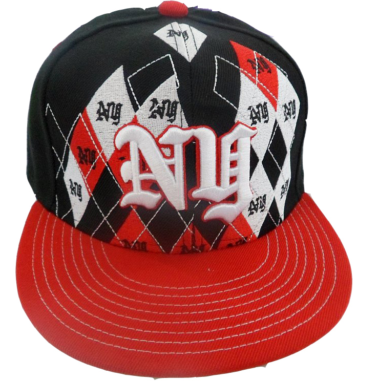 Embroidery Fitted Baseball Cap with Flat Peak Ne1540