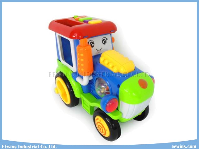 Toys Truck Insert Card Learning Machine Educational Toys with Study, Test, Music, Repeat Function