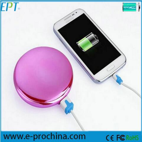 Multi Function Fashion Mirror Mobile Charger Super Slim Power Bank