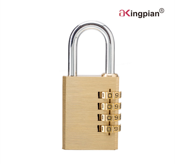 4 Digit Brass Combination Lock and Code Lock 40mm