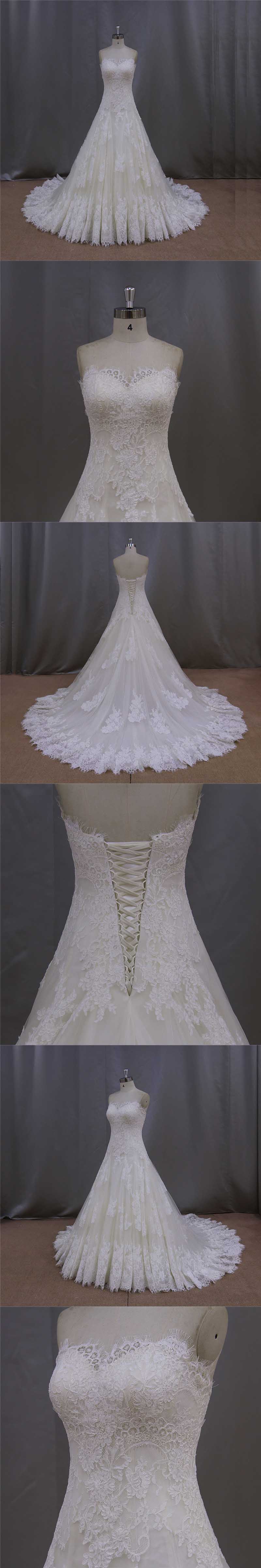 Unique Design off White Lace Wedding Dresses