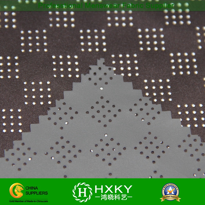 Perforated Poly Fabric with Coated for Garment