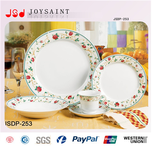 18PCS Round Shape Dinner Set