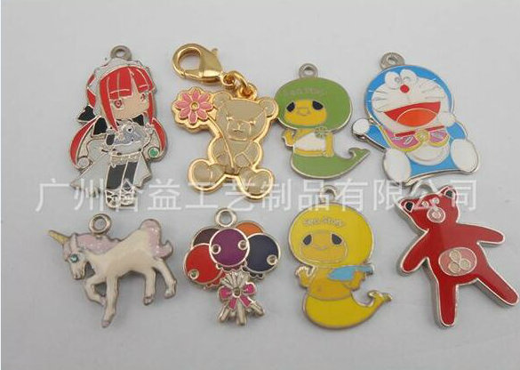 Enamel Keychain, Die Casting Key Rings (GZHY-KC-011)