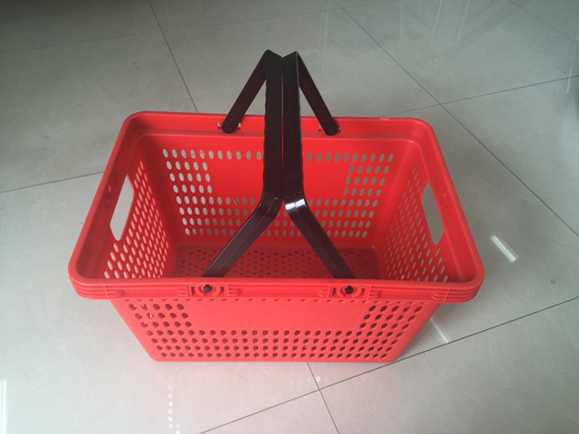 Supermarket Shopping Hand Plastic Basket