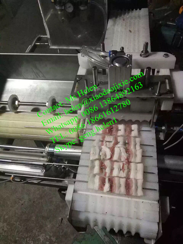 Automatic Skewer Machine/Skewer Meat Machine