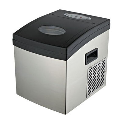 Ice Maker with Compressor, Making 15kgs Cube Ice in 24hours