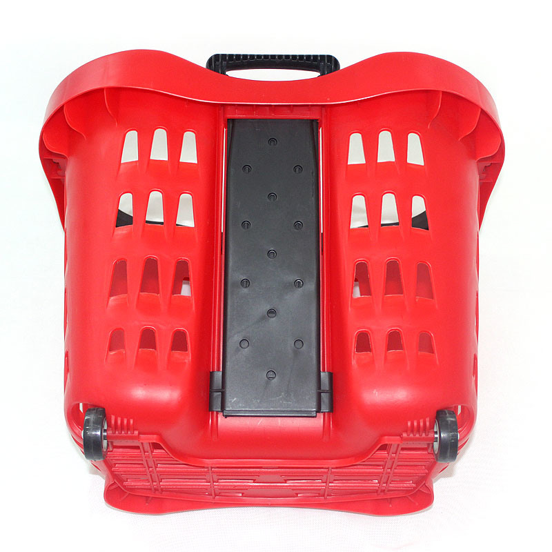 Single Handle Plastic Shopping Basket (ZC-13)
