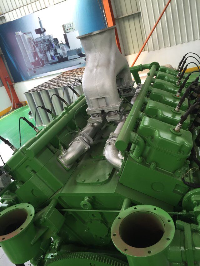 Water Cooled Siemens Alternator Lvhuan 400kw Shale Gas Generator