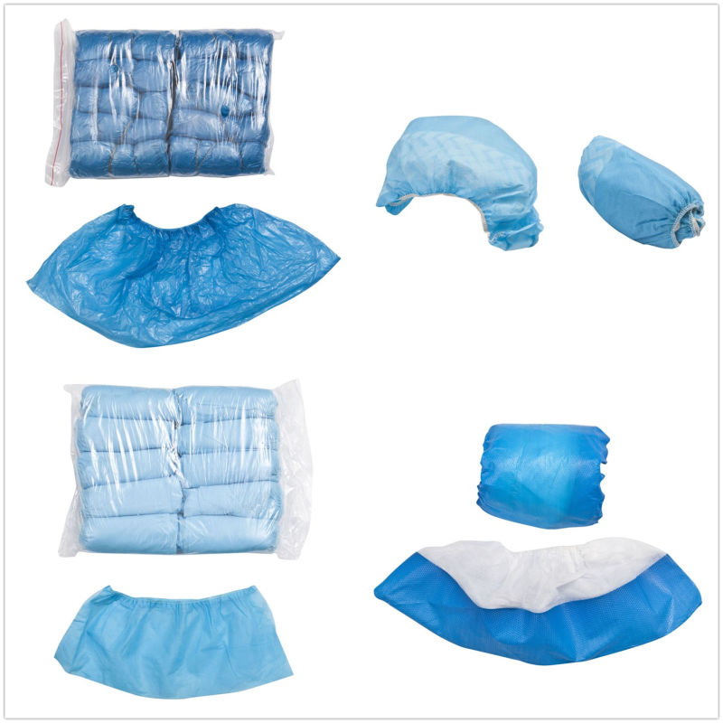 China Supplier Cheap Price Non Woven PP/CPE/PE Disposable Shoe Covers