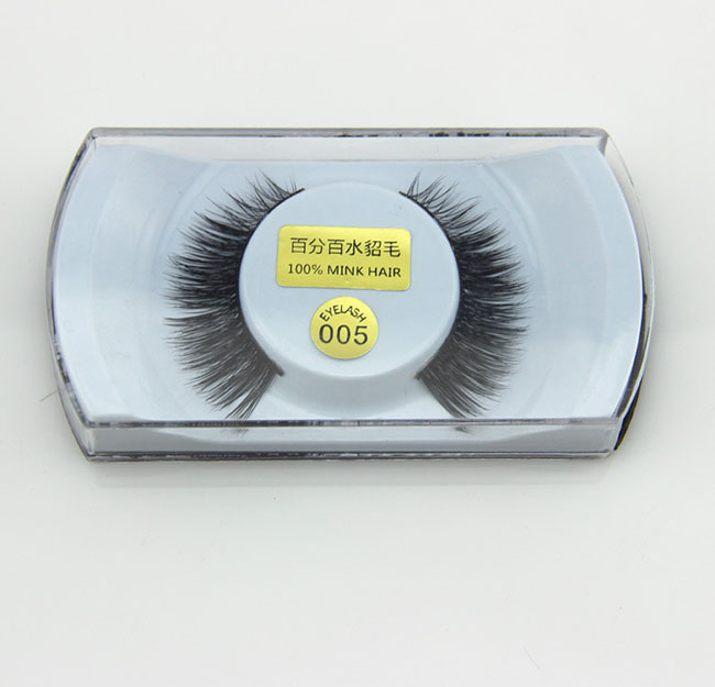 New Super Thick Long Style Natural Hair False Eyelashes Mfe1008