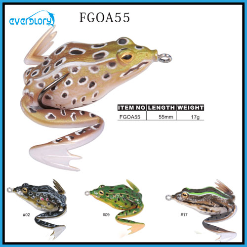 Multi Color Vavid Frog Lure