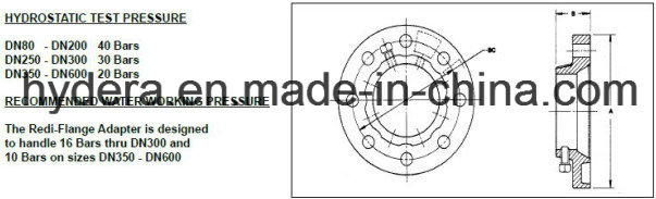 Redi-Flange for Di&Steel Pipe