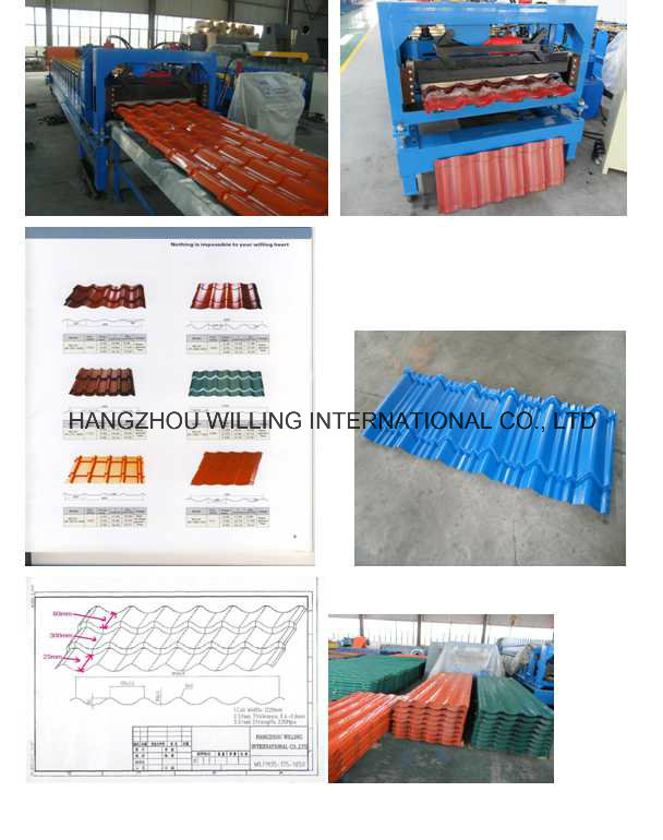 Hot Sale Metal Step Tile Roll Machinery Tille Oll Forming Line