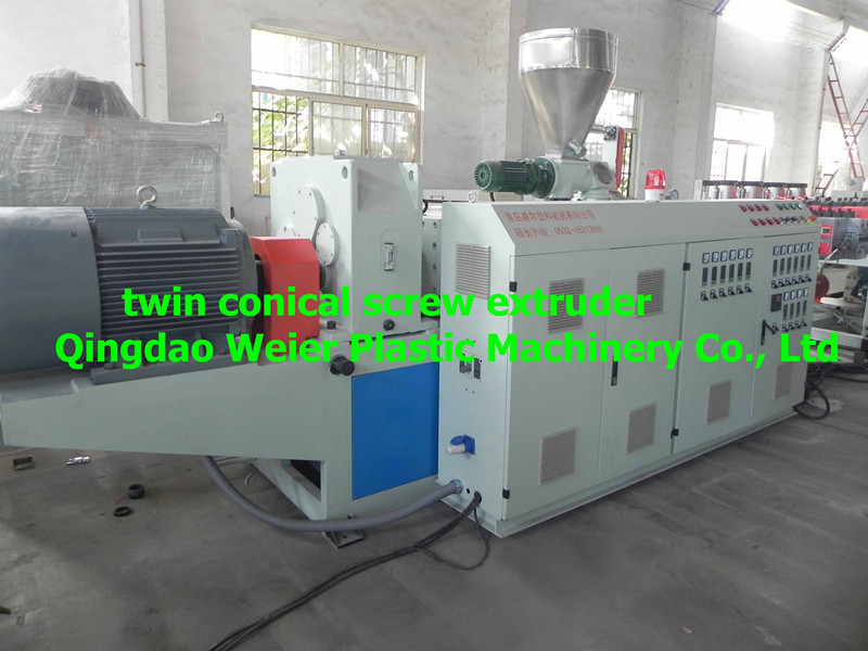 Sjsz-80/156 Twin Screw WPC Plastic Sheet\ Board\ Plate Extrusion Machine