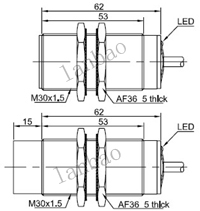 Inductive Sensor Lr30 Proximity Sensor