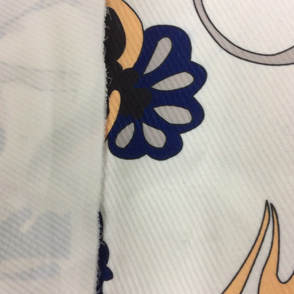 Printed Polyester Twill Jacquard Fabric for Garment and Home Textiles