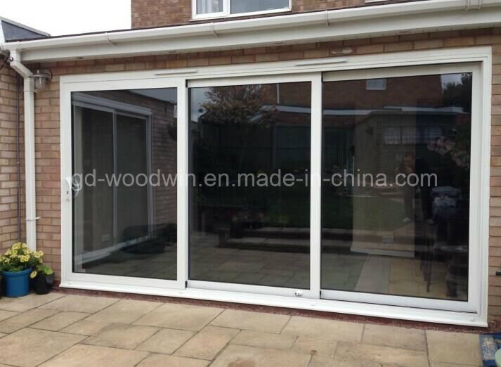 Woodwin Interior or Exterior Aluminum Tempered Glass Sliding Door