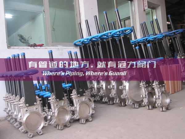 ANSI DIN JIS Water Treatment Knife Gate Valve