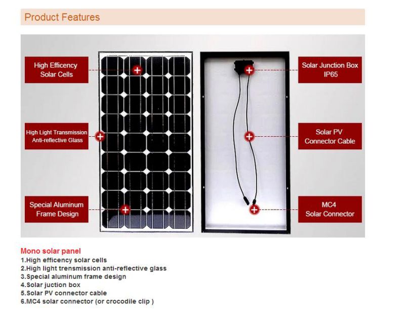 Mono 30W 50W 100W 250 Watt 300W