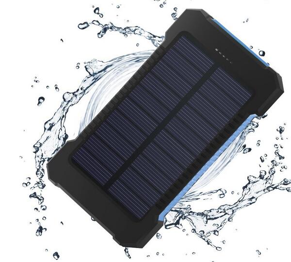 Waterproof Solar Power Bank 20000mAh