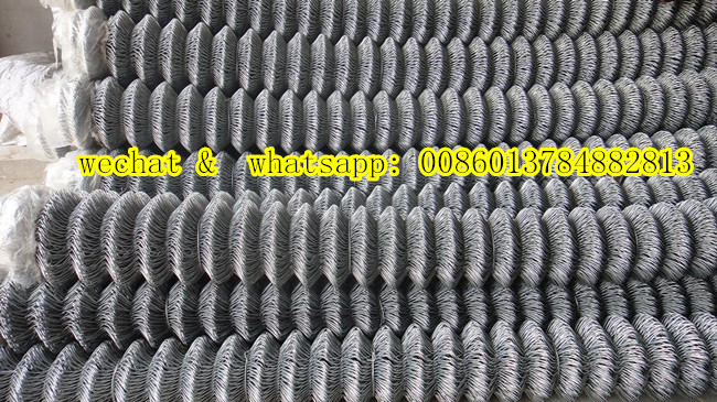 Galvanized Chain Link Fence (Factory Exporter)