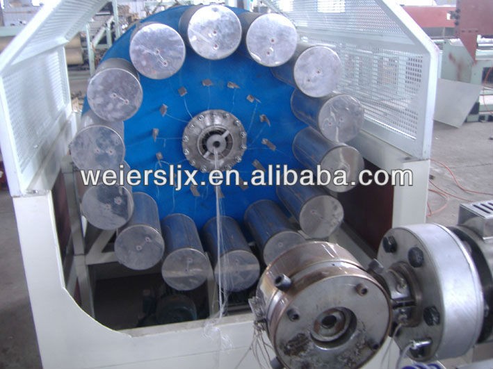 PVC Net Grid Pipe Extrusion Machine