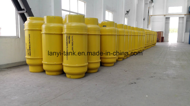 400L Low-Middle 12bar Pressure Carbon Steel Welded Gas Cylinder for Chlorine Mammonia, Liquied Gas