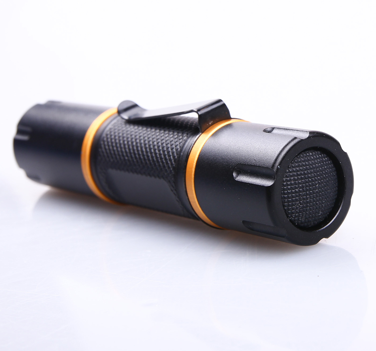 Portable High Power Flashlight with Clip