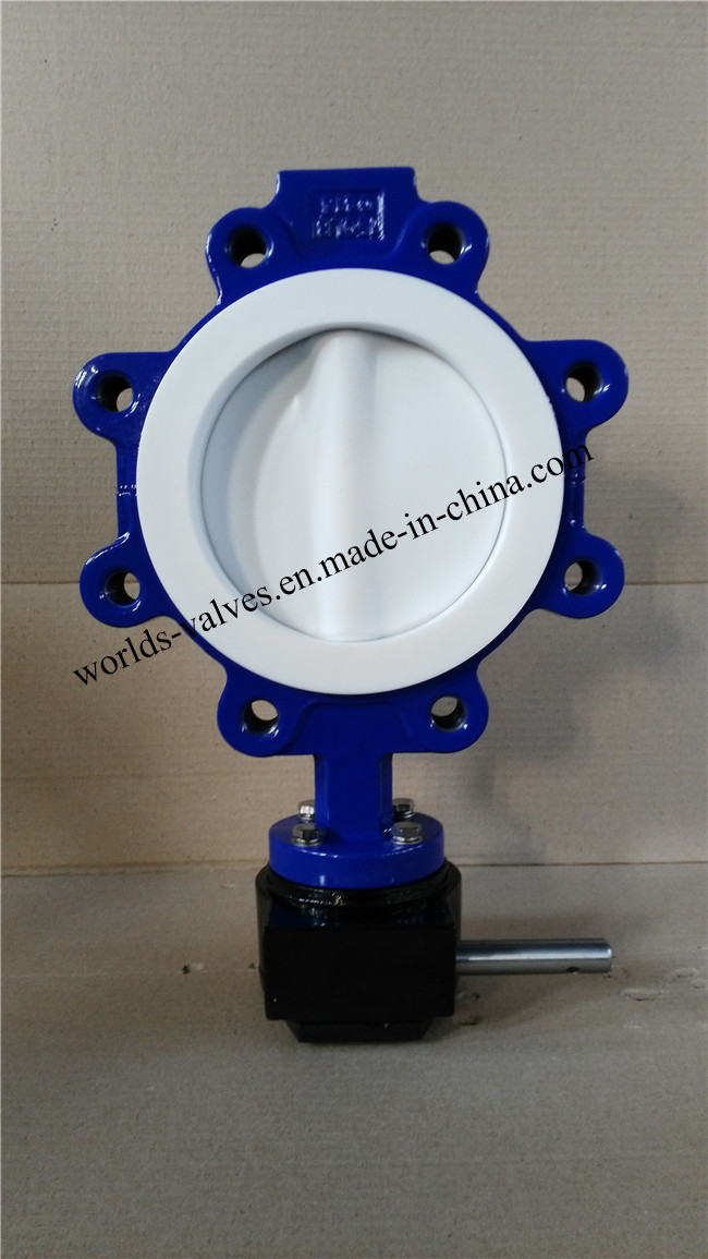 Worm Gear Lugged Butterfly Valve