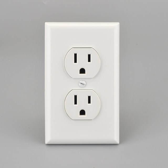 Tamper Resistant Grounding Us Power Outlet