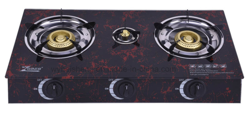 Cheap Price Tempered Glass Gas Burner