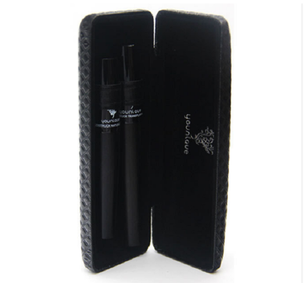 Waterproof 3D Fiber Eyelashes Mineral Cream 2 PCS /Set Mascara