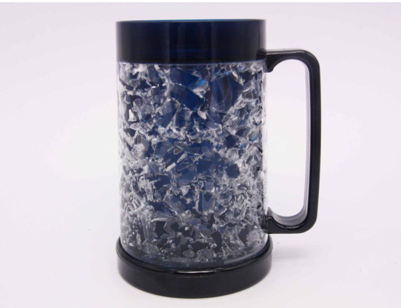 Double Wall Frosty Mug Frozen Ice Beer Mug for Promotional Gifts (HA09082)