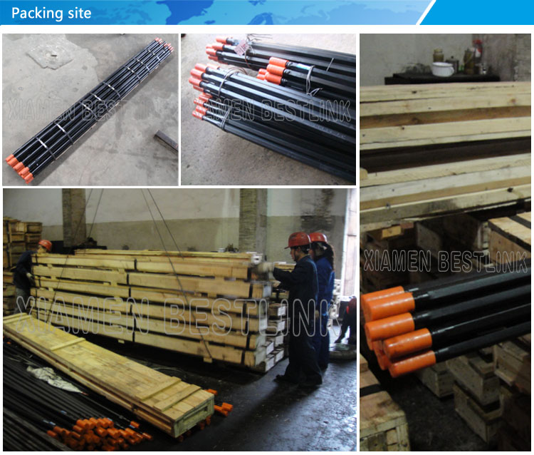 Made in China Thread Drill Extension Rods for Mining