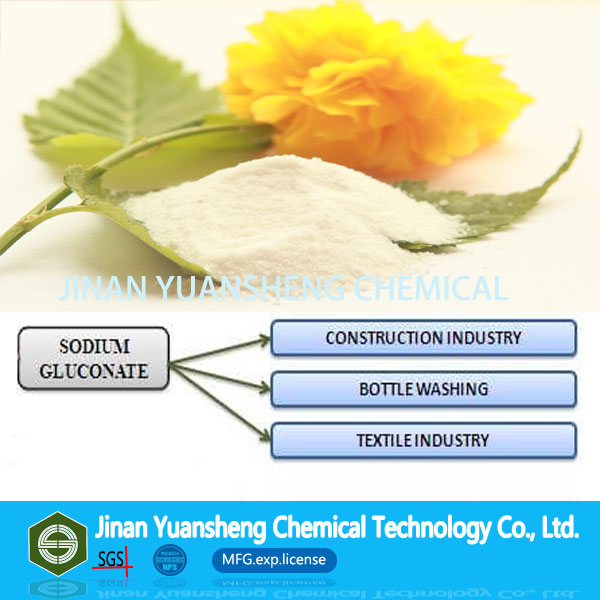 CAS: 527-07-1 Sodium Gluconate in Food as Cleaning Agent Special for Glass Bottles