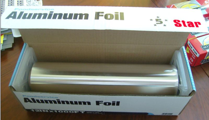 Household Aluminium/Aluminum Foil for Food Packaging (A8011&O)