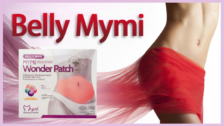 Korea Mymi Belly Wonder Patch L00% Natural and Herbal Slim Patch