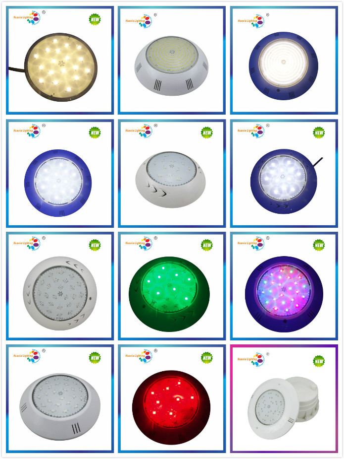 35W Epoxy Filled Surface Mounted LED Swimming Pool Underwater Light with Two Years Warranty