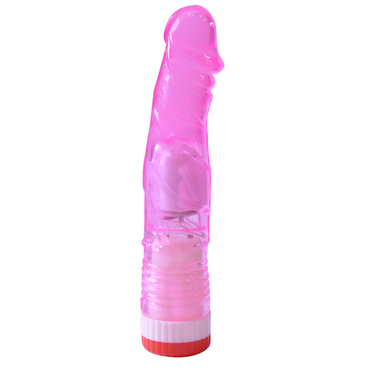 Vibrator Sucker Dildo Sex Toy for Women (DSC0169)