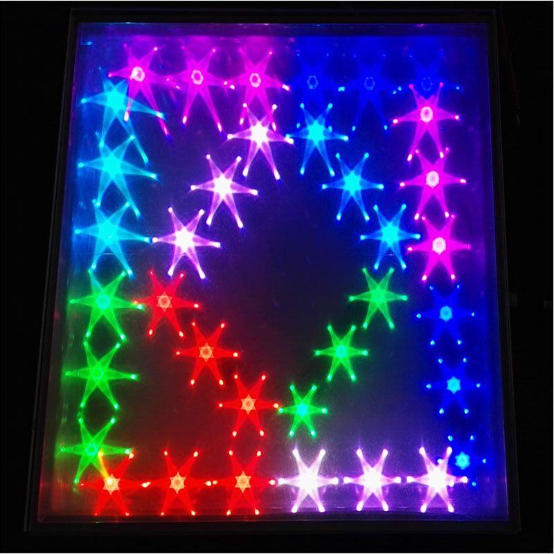 36 PCS 5050 SMD RGB 3in1 Magic LED Dance Floor