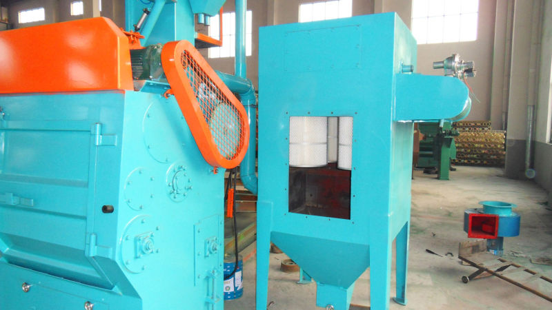 Tumblast Shot Blasting Machine With Filter Dust Collector (Q326C DIA. 650MM)