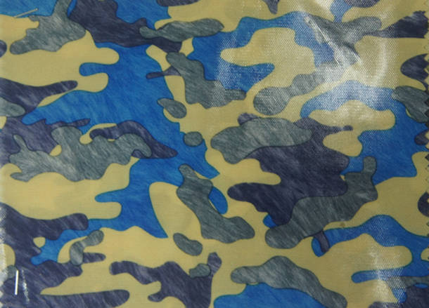 420d Camouflage Polyester Fabric with PU Coating