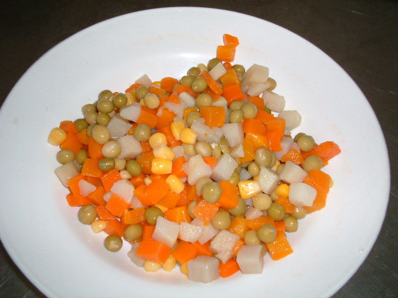 Hot Selling Canned Mix Vegetable From China